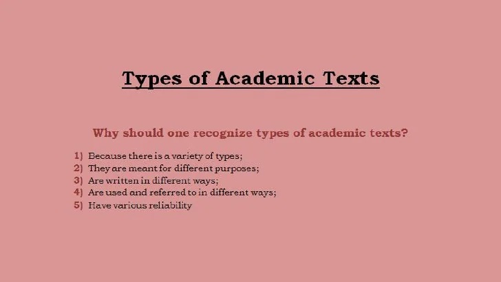 academic text example