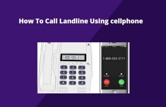 how to call landline using cellphone