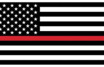 black and white american flag meaning