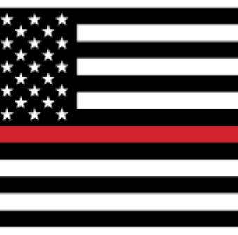 black and white american flag meaning