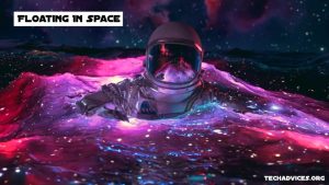 Visualdon's Floating In Space Is a Beautiful Piece Of Art